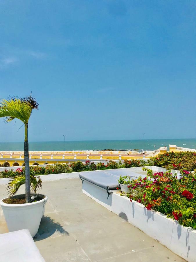 Ferienwohnung Penthouse Caribbean View And Private Pool, Cartagena  Exterior foto